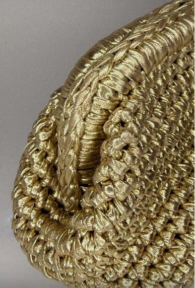 GOLD METALIC CLUTCH