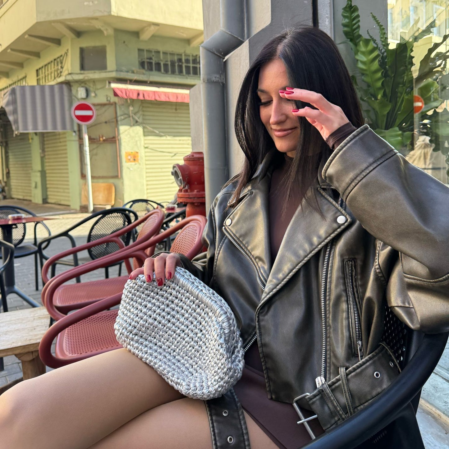 SILVER CLUTCH
