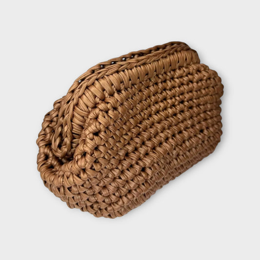 SOFT BROWN CLUTCH