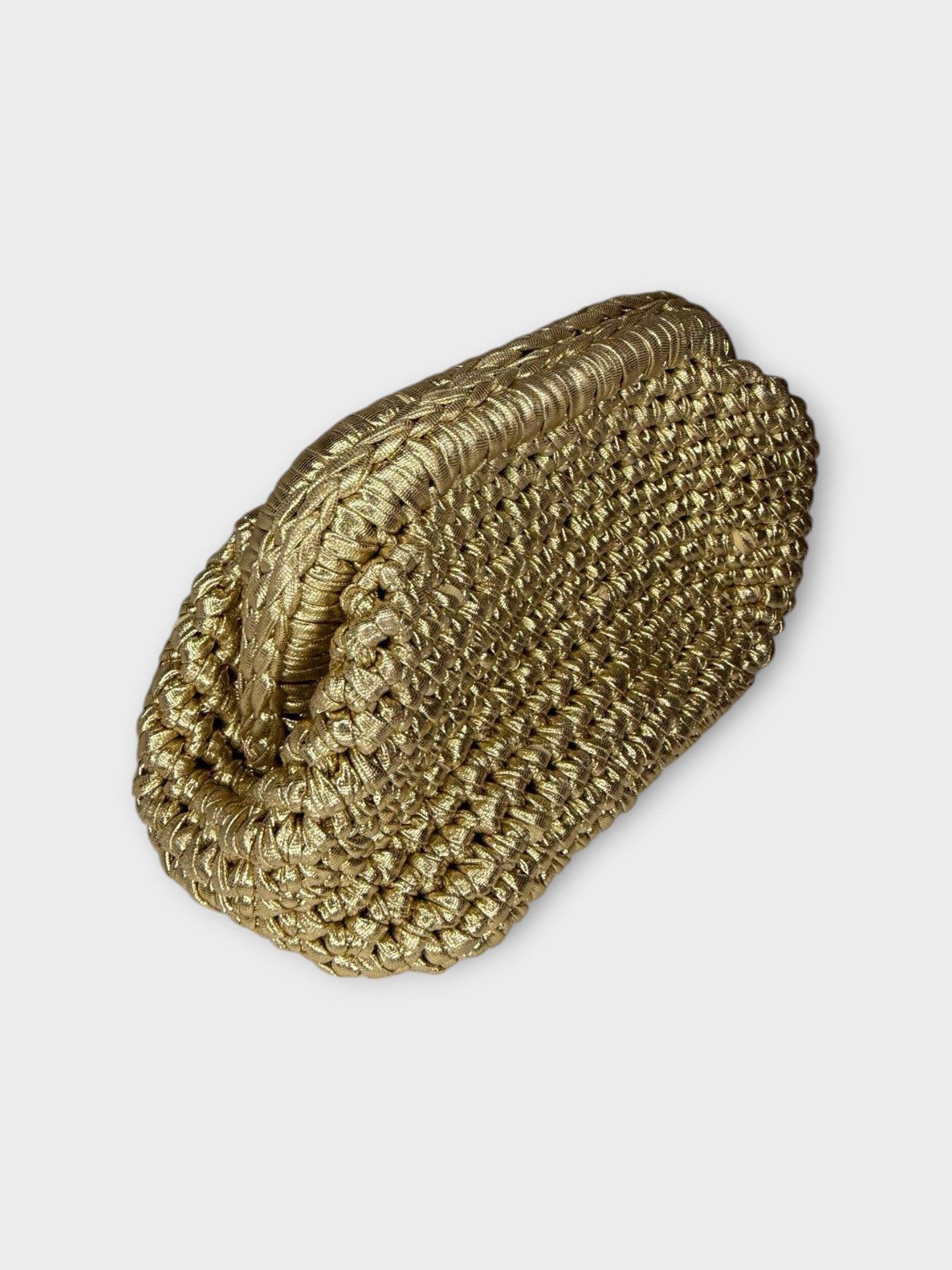 GOLD METALIC CLUTCH