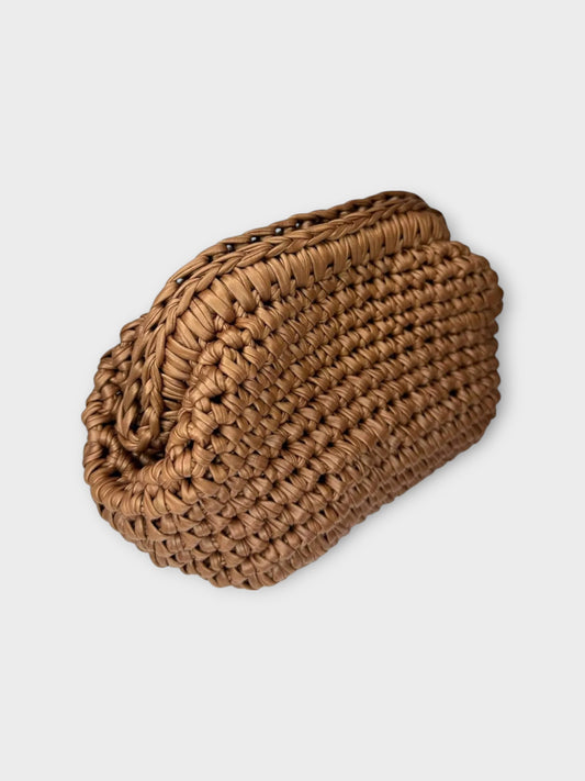 SOFT BROWN CLUTCH